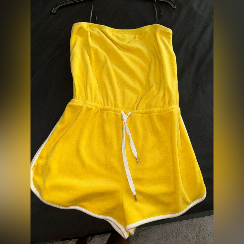Yellow romper